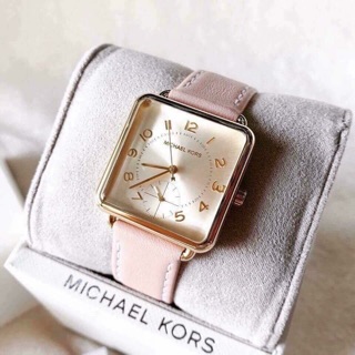 MK Watch สีนมชมพู น่ารักมากๆ ใครชอบคริสตัลแน่นจัดเลย สวยจริง