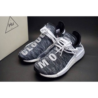 (โค้ดINC12FAลด70.- )รองเท้า Adidas Human Race Oreo ดำ ของแท้