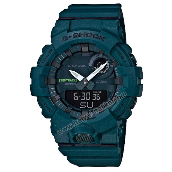 นาฬิกา Casio G-Shock G-SQUAD GBA-800 Step Tracker series รุ่น GBA-800-3A (สี Dark Green) ของแท้ รับประกัน1ปี