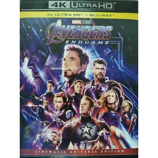 4K + Blu-ray : Avengers Endgame (2019) อเวนเจอร์ส : เผด็จศึก " Robert Downey Jr. , Chris Evans , Mark Ruffalo "