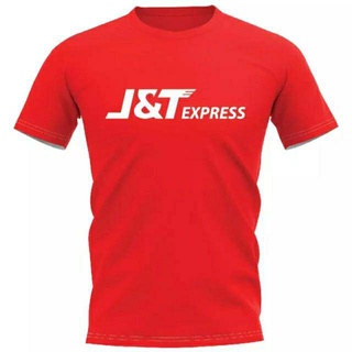 เสื้อยืด J&amp;T Express คอกลม เนื้อผ้าคอตตอน💯