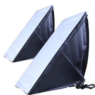 KUINDY X2 ซอฟท์บ๊อกซ์ Soft Box ขนาด 50×70 cm โคมไฟสตูดิโอ พร้อมขา stu04