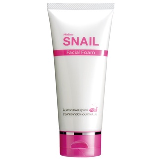 Mistine Snail Facial Foam 80g มิสทิน โฟมล้างหน้า หอยทาก ล้างหน้า ทำความสะอาดผิวหน้า ดูแลผิวหน้า หน้าใส ครีมล้างหน้า