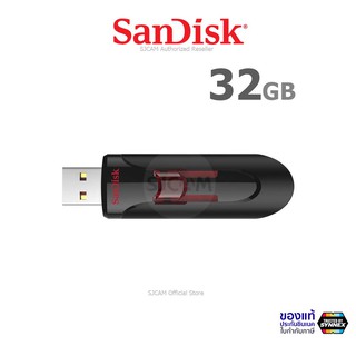 Sandisk CRUZER GLIDE 32GB USB 3.0 Flash Drive (SDCZ600_032G_G35) เมมโมรี่ การ์ด แซนดิส แฟลซไดร์ฟ รับประกัน 5ปี Synnex