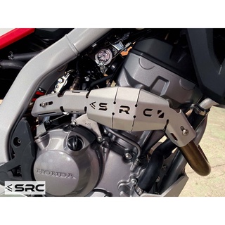 การ์ดท่อ สำหรับท่อคอบอม HONDA CRF 300 L / EXHAUST HEAT GUARD FOR CRF 300 L (for Custom exhaust )