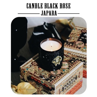 เทียน Black Rose Black Rose Candle JAPARA