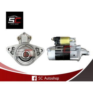 STARTER TOYOTA 1JZ, Supra ไดสตาร์ท โตโยต้า 1JZ, ซูปร้า 12V 0.8KW ทดแม่เหล็ก รับประกันโดย SC Autoshop