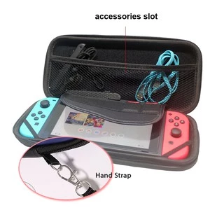 🔥กระเป๋าใส่NintendoSwitch กันกระแทก กันน้ำ กระเป๋าเก็บเครื่องNintendo Switch พกพาสะดวก พร้อมช่องแผ่นเกมส์
