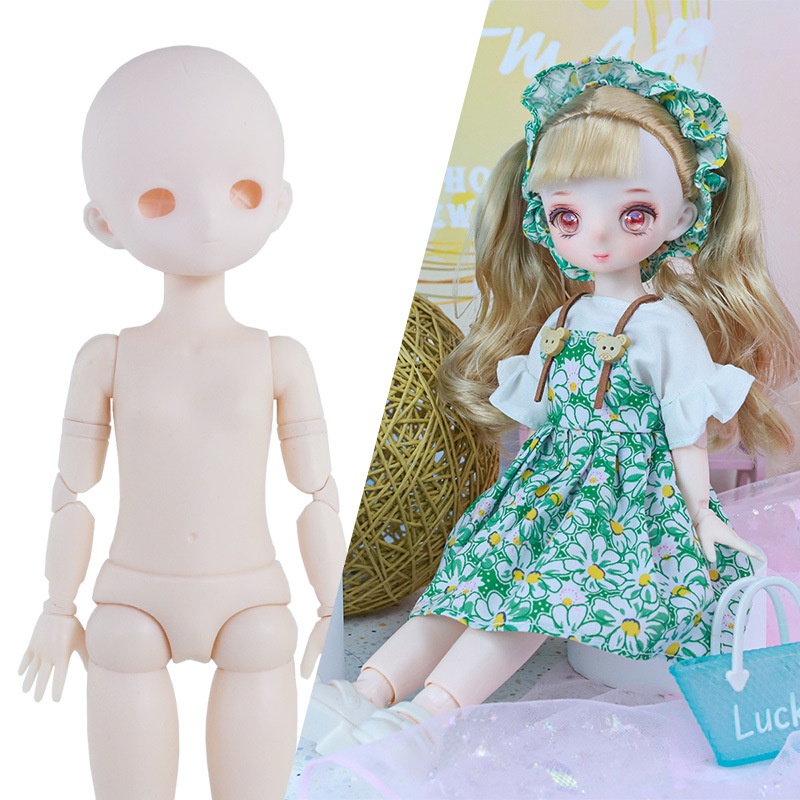 ตุ๊กตาอะนิเมะ 1/6 Bjd 28 ซม. พร้อมตาฟรี