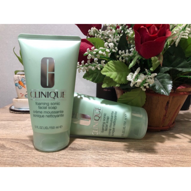 Clinique foaming sonic facial soap creme moussante sonique nettoyante что это