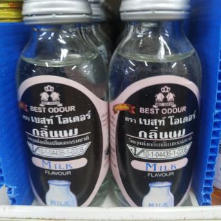 กลิ่นนม วัตถุแต่งกลิ่นเลียนแบบธรรมชาติ
ตรา Best odour น้ำหนัก 30ml