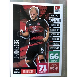 Match Attax Bundesliga 2020/21 Nurnberg