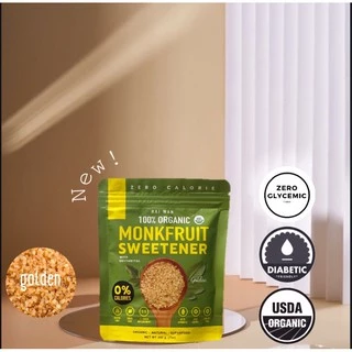 6 Superpack! Golden Organic Monkfruit Sweetener 📍zero calorie 📍zero glycemic 📍zero-aftertaste 📍Keto
