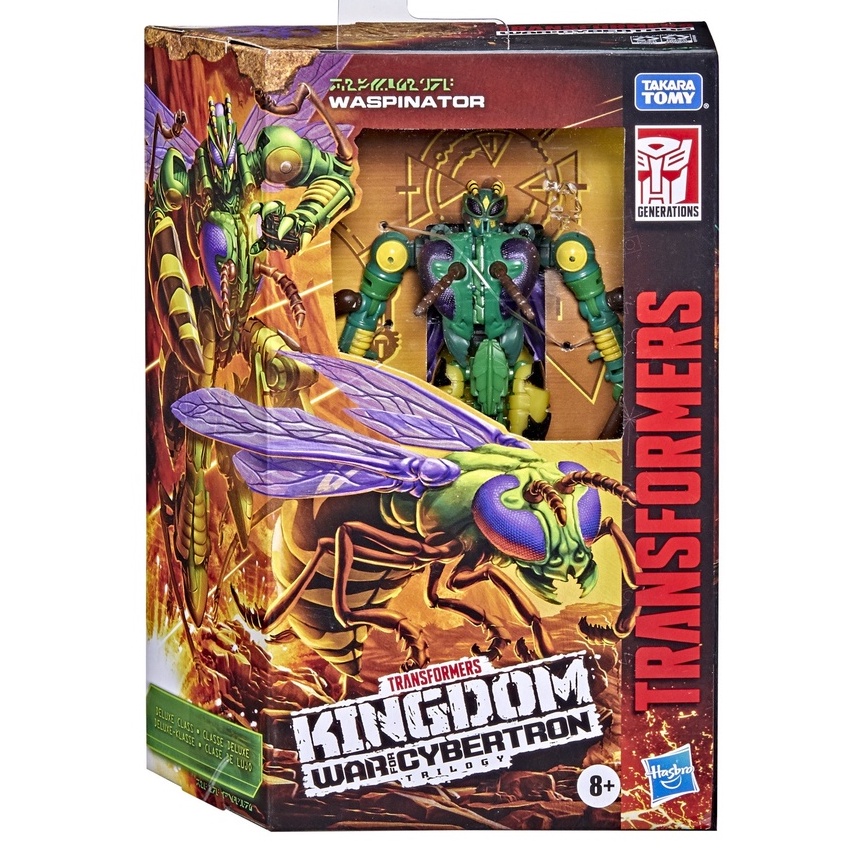 Transformers Generations War for Cybertron: Kingdom Deluxe WFC-K34 Waspinator