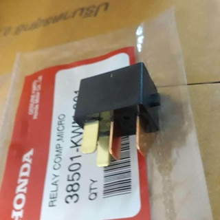 38501-KWN-901รีเลย์4ขา ควบคุมไฟสัญญาน คลิ๊ก125i,scoopy i RELAY， POWER (MICRO ISO 4P) (OMRON)