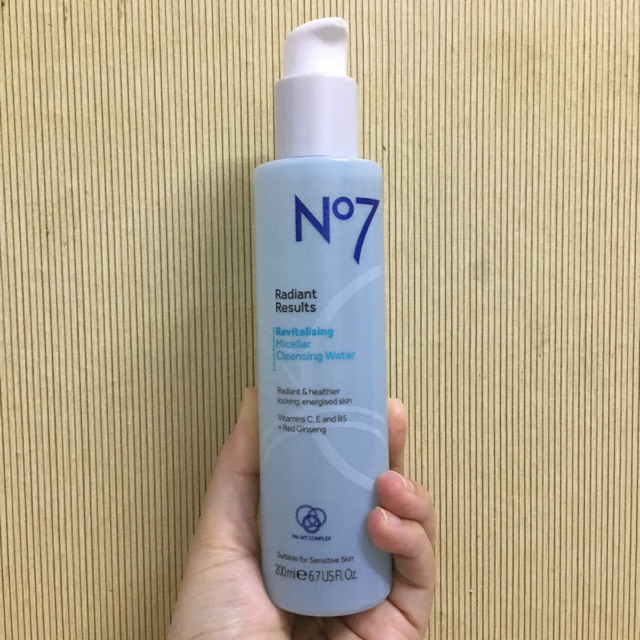 no7 micellar water