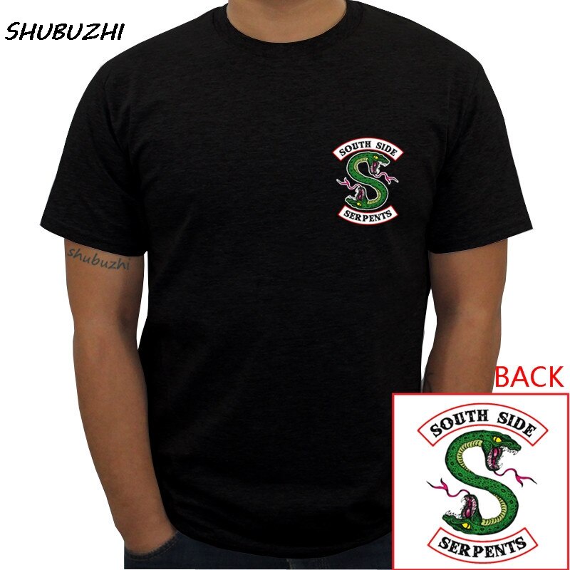 เสื้อยืด ผ้าฝ้าย พิมพ์ลาย South Side Serpents แฟชั่นสําหรับผู้ชาย
