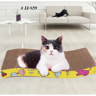 MI ที่ฝนเล็บแมว กระดาษลูกฟูก แบบ 2 ด้าน Mat ๋JJ-S