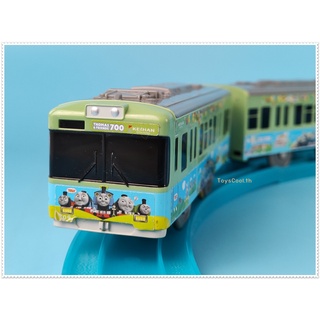 Tomy Plarail Keihan Type 700 Thomas Wrapping TrainTrain「Keihan Type 700 Thomas」มือ 2 รถไฟสะสม เก่าเก็บ สภาพสวย_RARE ITEM