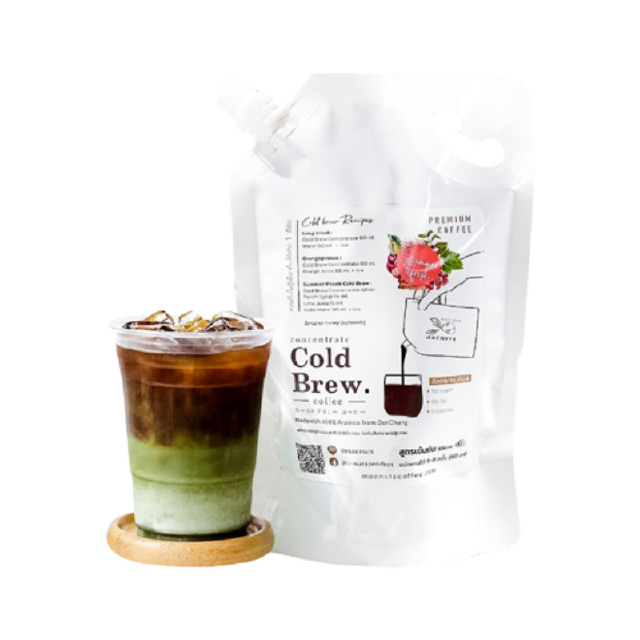 [ ลดเพิ่ม 20% ใส่โค้ด 915TH4J2 ] กาแฟสกัดเย็นดอยช้าง Cold Brew Concentrate สูตรเข้มข้น 500 ml. อราบิก้า100%