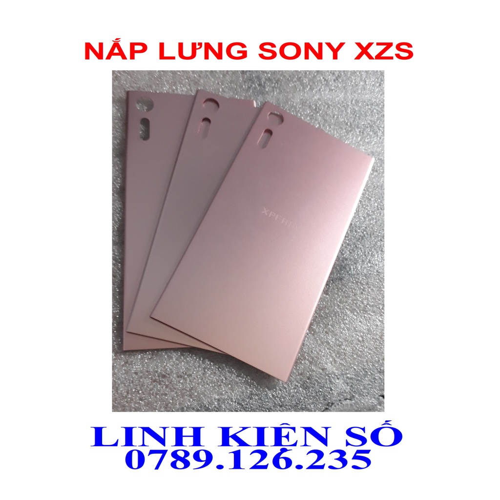 SONY XZS ฝาหลังสีชมพู