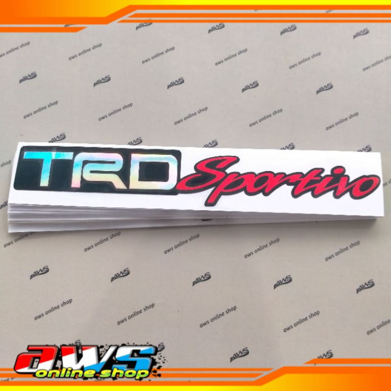 สติ๊กเกอร์ TRD Sportivo