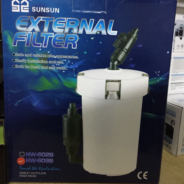 Sunsun Hw-603B กรองถังสําหรับตู้ปลา