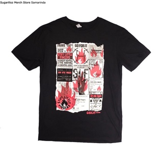 คอลูกเรือเสื้อยืดคอกลมเสื้อเชิ้ต ลาย Little Fingers Flyer Stiff Band - Mผ้าฝ้ายแท้