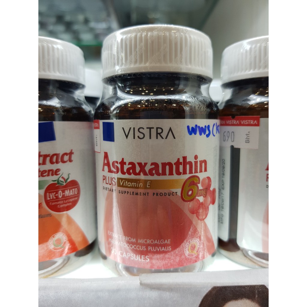 VISTRA Astaxanthin 6 mg