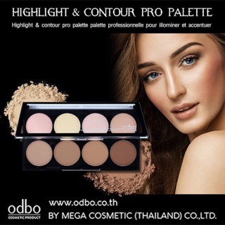 Odbo Highlight&amp;contour pro palette No.02