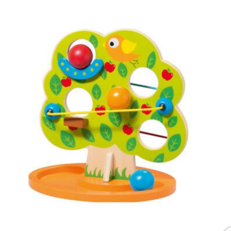 💰 Tangtemtoys💰ต้นไม้กิจกรรม Playtive Junior ต้นไม้หยอดบอล ของเล่นไม้เสริมพัฒนาการ ของเล่นเสริมพัฒนาก