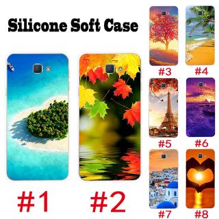 เคสโทรศัพท์มือถือ Samsung J2 J5 J7 Prime J1 2016 J1Mini ปลอก TPU อ่อน ทัศนียภาพ