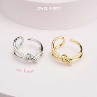 so knot ring แหวนผูกปม มินิมอล