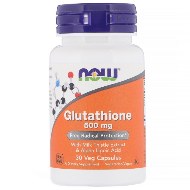 พร้อมส่งNow:Glutathione 500mg 30capsules #1