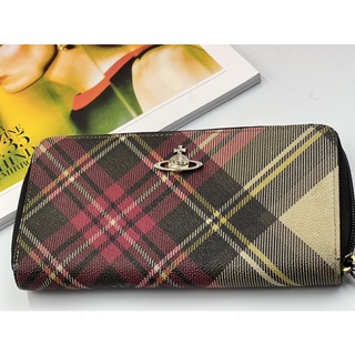 Vivienne westwood long wallet zippy ตัวกระเป๋าตังค์ใบยาว