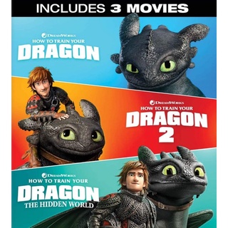 [DVD HD] อภินิหารไวกิ้งพิชิตมังกร ครบ 3 ภาค-3 แผ่น How to Train Your Dragon Collection #หนังการ์ตูน #แพ็คสุดคุ้ม