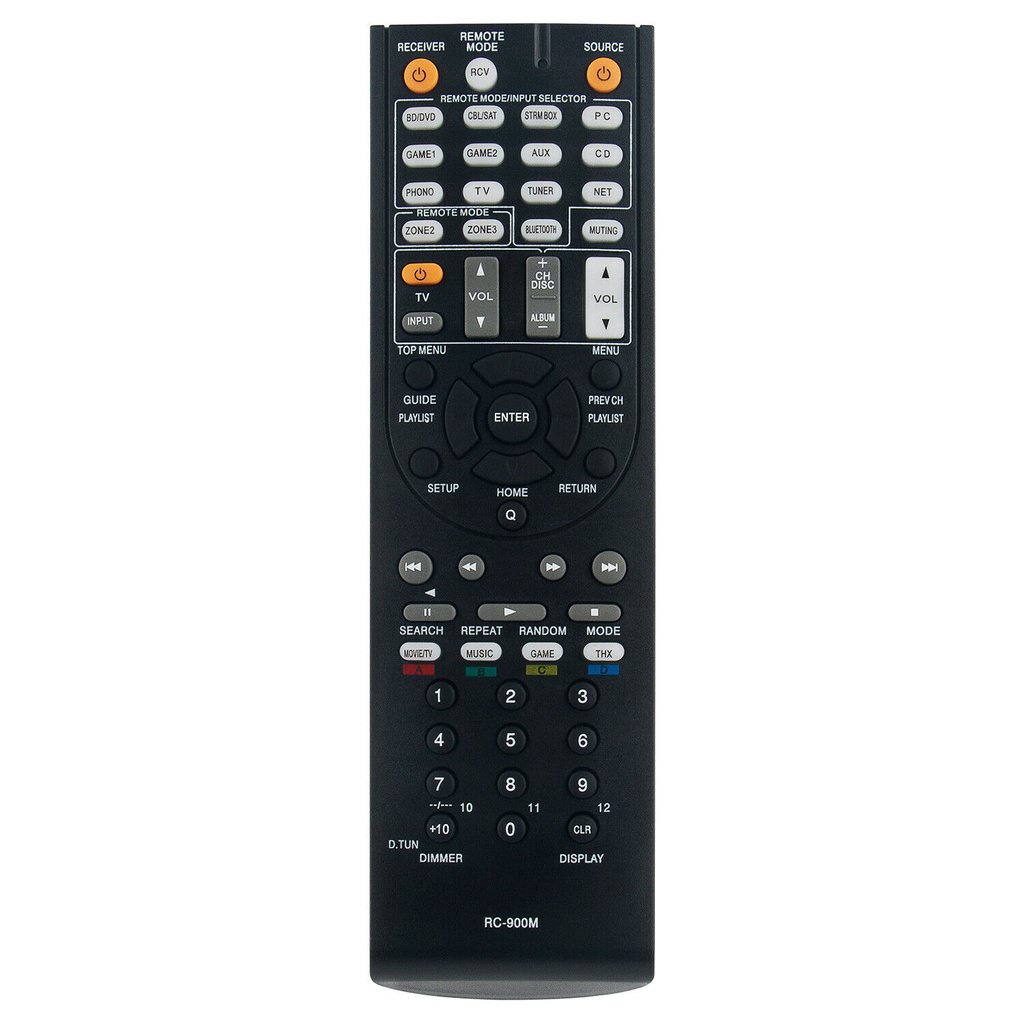 RC-900M รีโมทคอนโทรลสําหรับ Onkyo เพิ่ม A/V AV ตัวรับ TX-RZ900 TX-RZ800 RC-900M TX-RZ900 TX-RZ800 tx