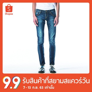 erawon Shop 0699WA กางเกงยีนส์ผู้ชาย DENIM WASHED สี Dark Turbo