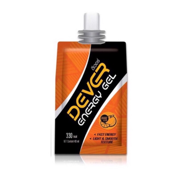 Dever Energy Gel รสส้ม ขนาด 100 ml (ซื้อ4 แถม1) คละรสได้