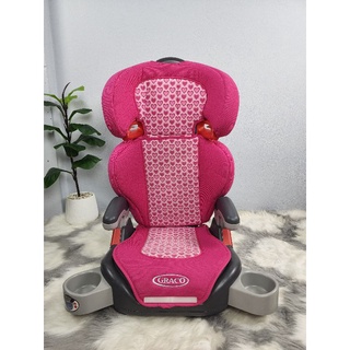 #บูสเตอร์ซีท Booster Seat บูสเตอร์ซีท ยี่ห้อ Graco สีชมพู สภาพสวย