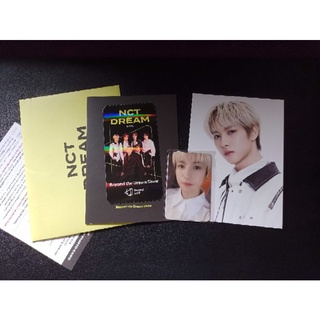 แจมิน อินจุน ar ticket set nct dream การ์ด *ซองอินจุนมีตำหนิ*