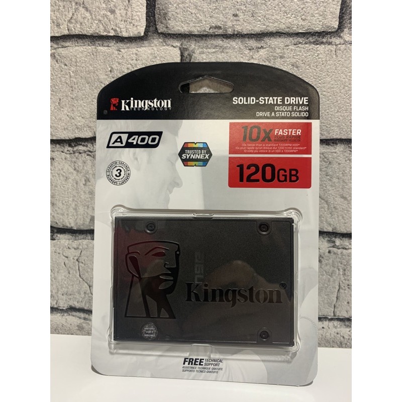 120 GB SSD SATA Kingston A400 (SA400S37/120G) | Shopee Thailand