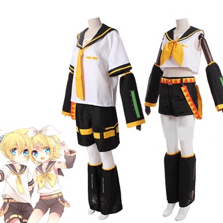 เครื่องแต่งกายคอสเพลย์ ชุดคอสเพลย์ Vocaloid Rin Len