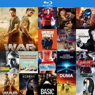 Bluray แผ่นบลูเรย์ War (2019) หนังบลูเรย์ ใช้กับ เครื่องเล่นบลูเรย์ blu ray player บูเร blu-ray หนัง แผ่น bluray