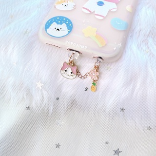 💓พร้อมส่ง จุกกันฝุ่น ipad, iphone, android จุกหูฟัง จุกกันฝุ่นโทรศัพท์, สินค้าDiy