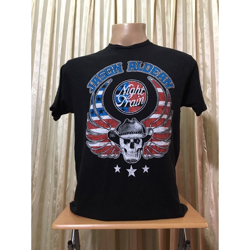 เสื้อวง JASON ALDEAN Size M มือ2