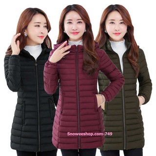 Clothes Long Down Jacket เสื้อกันหนาวขนเป็ดตัวยาวสไตส์ Canada Goose