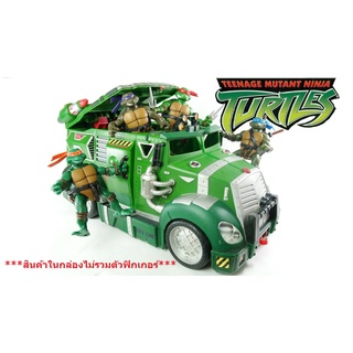 [RARE] TAKARA TOMY : TMNT 2007 TEENAGE MUTANT NINJA TURTLES : BATTLE SHELL ARMORED ATTACK TRUCK  รถหุ้มเกราะ ของแท้ 100%