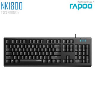 คีย์บอร์ด RAPOO NK1800 USB WIRED