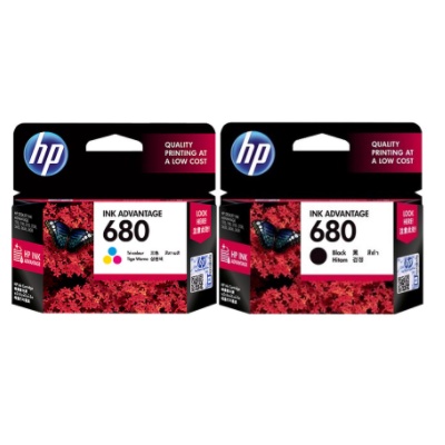 หมึกพิมพ์ INKJET HP 680 BK / CO